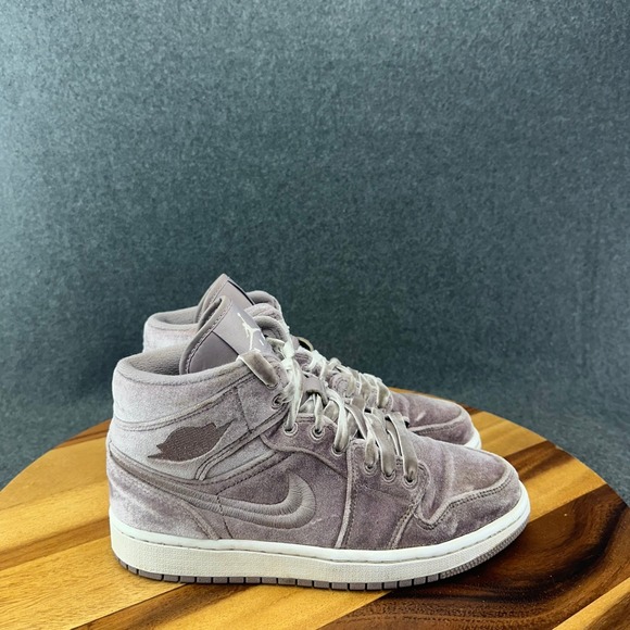 Jordan Shoes - Nike Air Jordan 1 Mid SE Purple Velvet Women's Size 8 US Athletic DQ8397-500